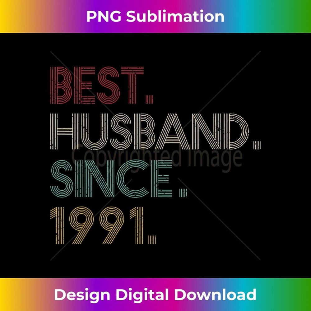 32nd Wedding Anniversary Apparel for Best Husband Since - High-Quality PNG Sublimation Download