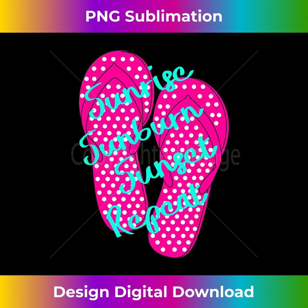 Sunrise Sunburn Sunset Repeat Country Concert Lyric 1 - Digital Sublimation Download File