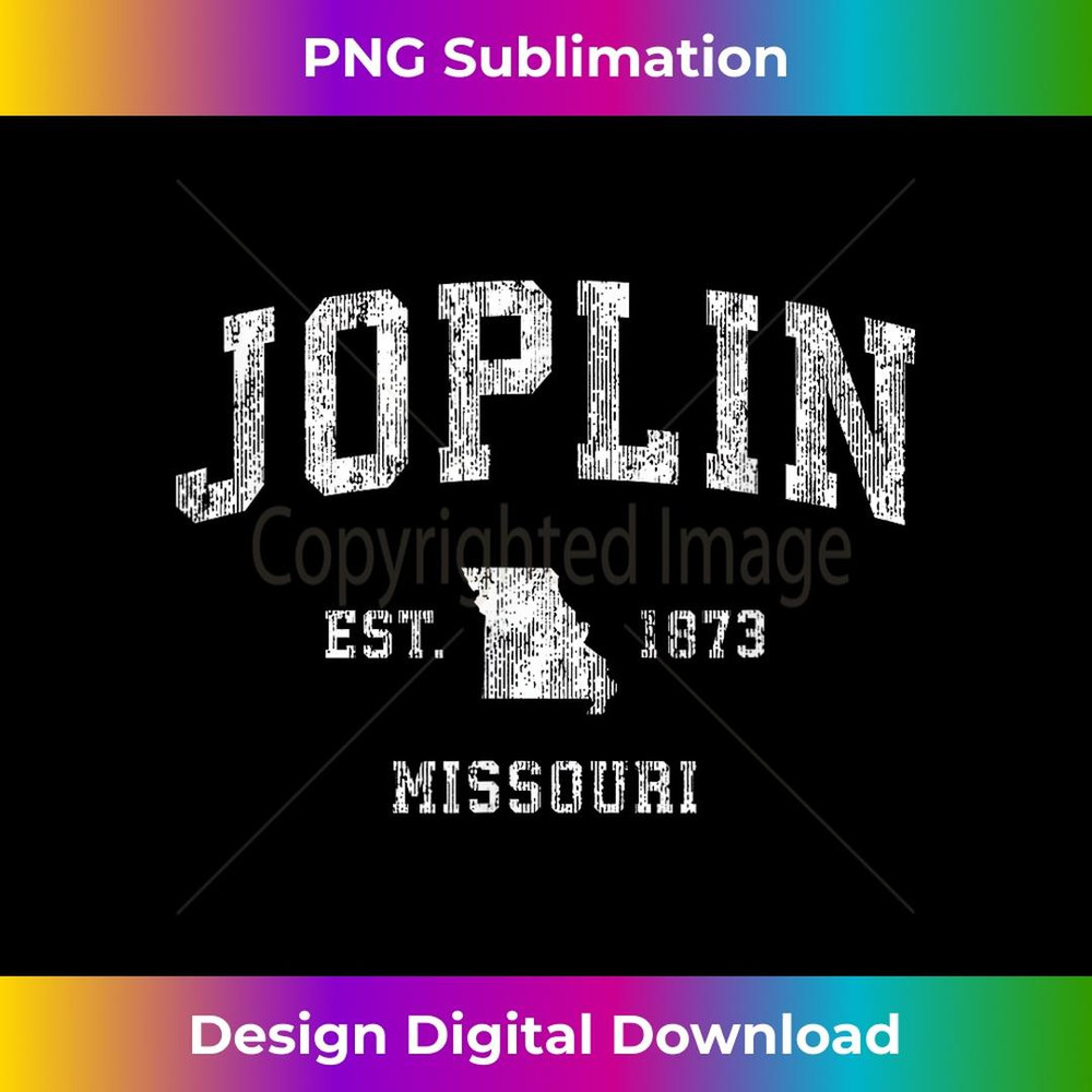 Joplin Missouri MO Vintage Athletic Sports Design 1 - Trendy Sublimation Digital Download