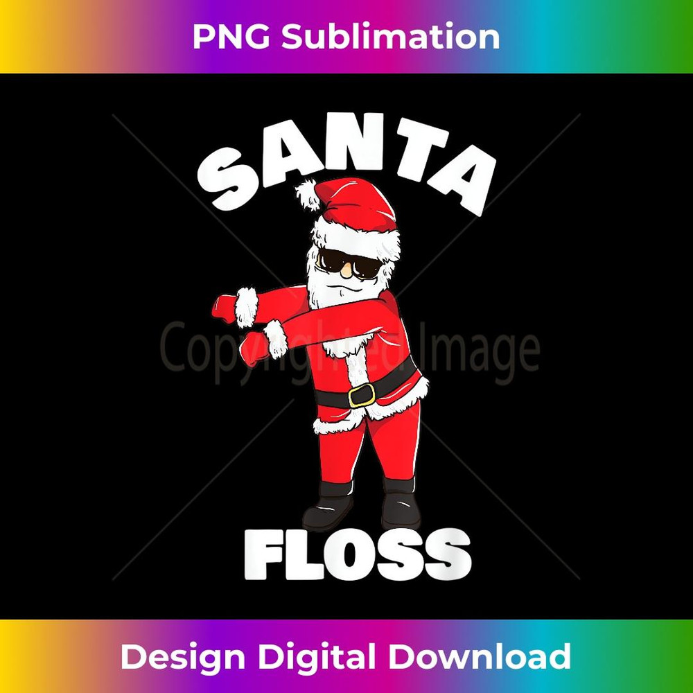 Santa Floss Dance Christmas Pajama Flossing PJ s - Premium PNG Sublimation File