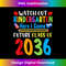 Watch Out Kindergarten Here I Come Future Class of 2036 1 - Special Edition Sublimation PNG File