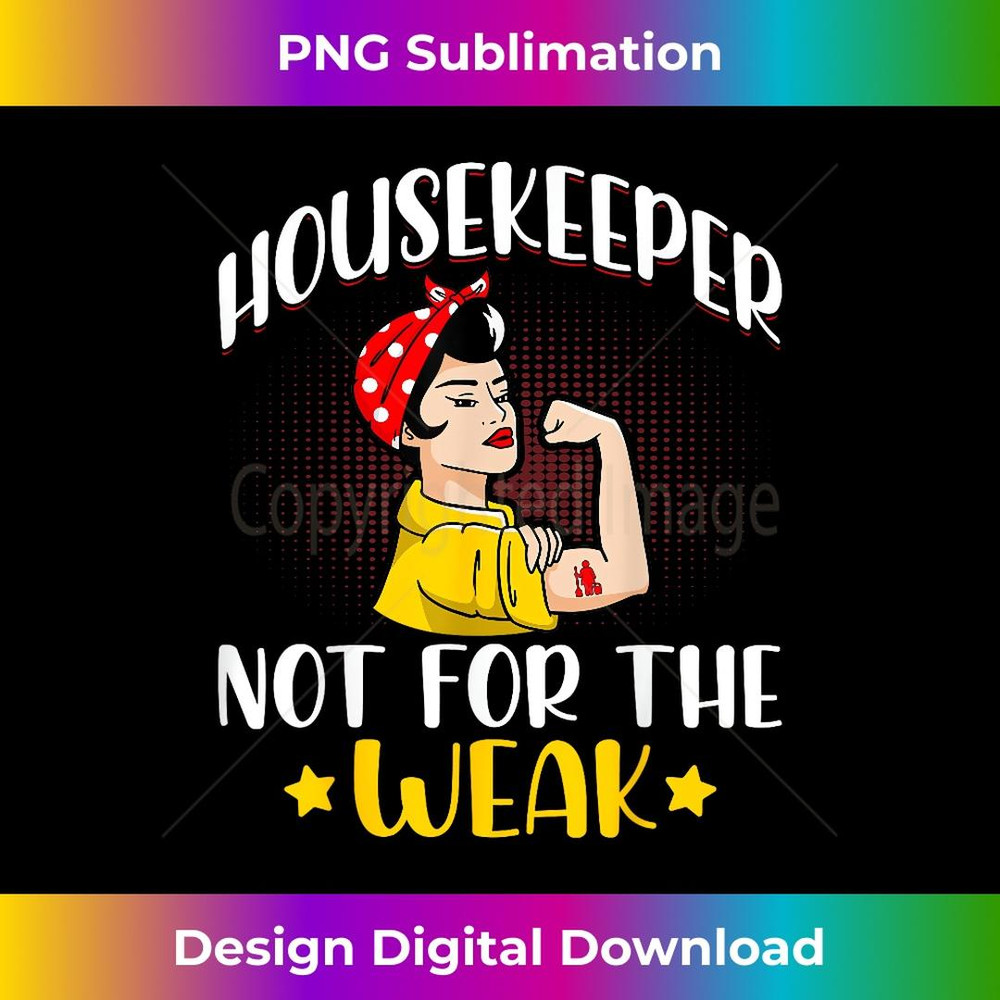 Strong Cleaning Lady Housekeeping Housekeeper 2 - PNG Transparent Sublimation File