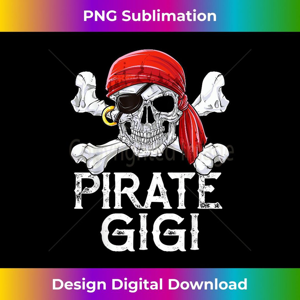 Pirate Gigi Jolly Roger Mothers Day s Family Matching 2 - Unique Sublimation PNG Download