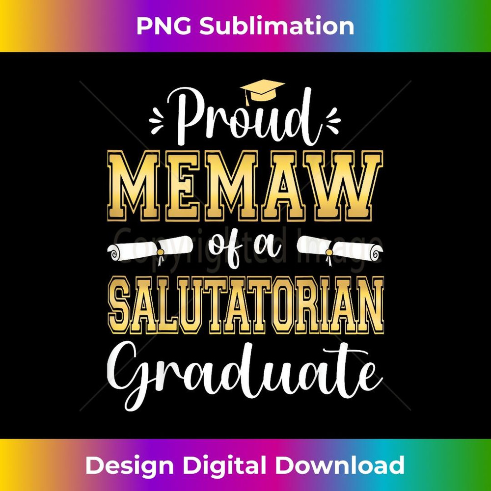 Proud Memaw of 2023 Salutatorian Class 2023 Graduate 2 - Exclusive PNG Sublimation Download