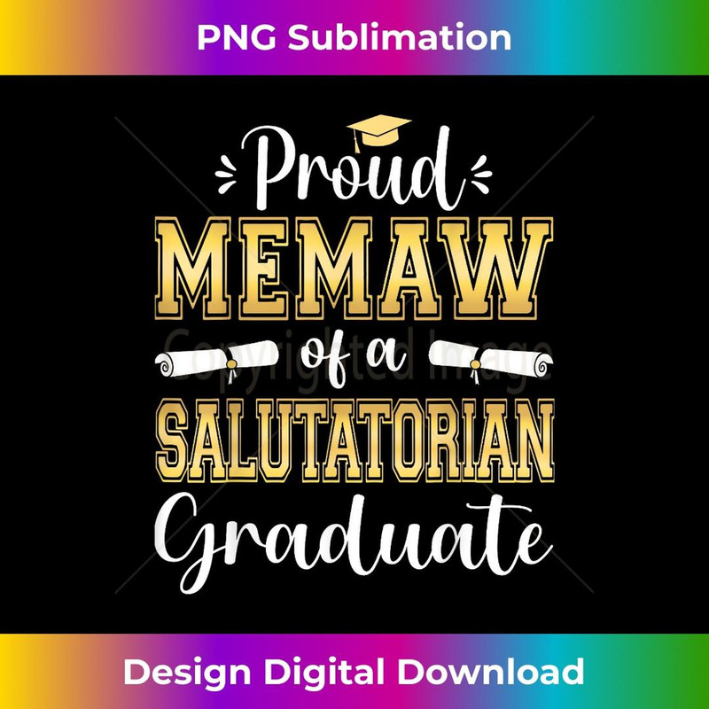 Proud Memaw of 2023 Salutatorian Class 2023 Graduate 2 - Exclusive PNG Sublimation Download