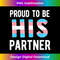 Proud Trans Partner Transgender Man Support Spouse 2 - Sublimation-Ready PNG File