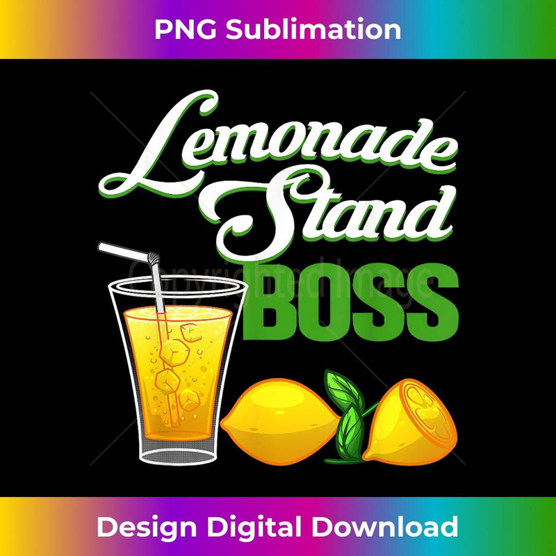 Funny Lemonade Design For Lemon Juice Stand Boss - High-Resolution PNG Sublimation File