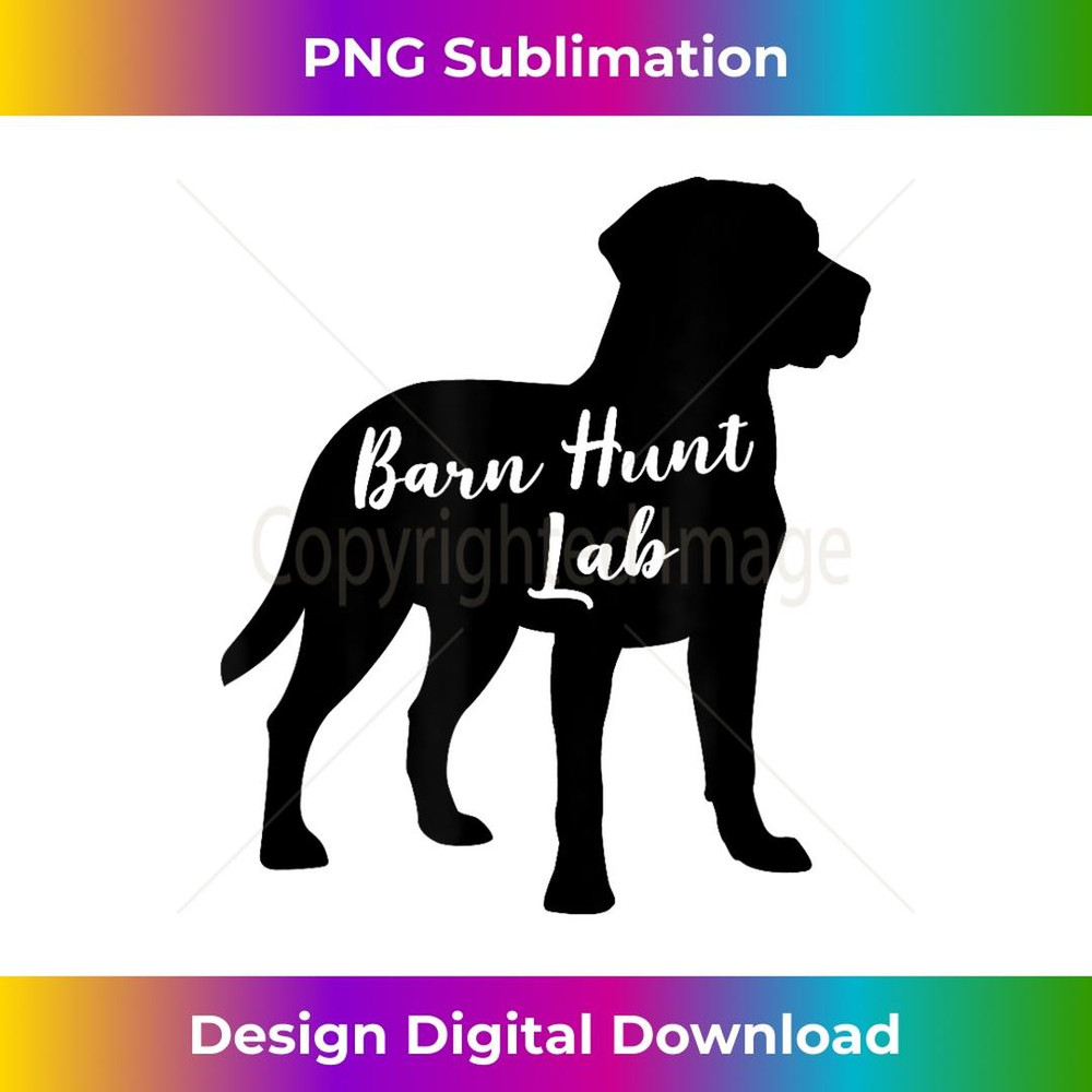 Barn Hunt Lab Labrador Retriever Dog Silhouette Nose Work - Exclusive Sublimation Digital File