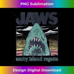 jaws distressed pastel amity island regatta portrait - png transparent digital download file for sublimation