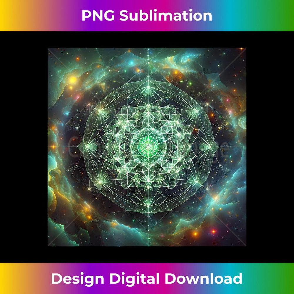 Heart Chakra Love and Compassion - Modern Sublimation PNG File