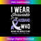 I Wear Periwinkle For My Husband Esophageal Cancer Awareness 1 - Decorative Sublimation PNG File