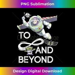 disney pixar toy story buzz & alien to infinity and beyond tank top - special edition sublimation png file