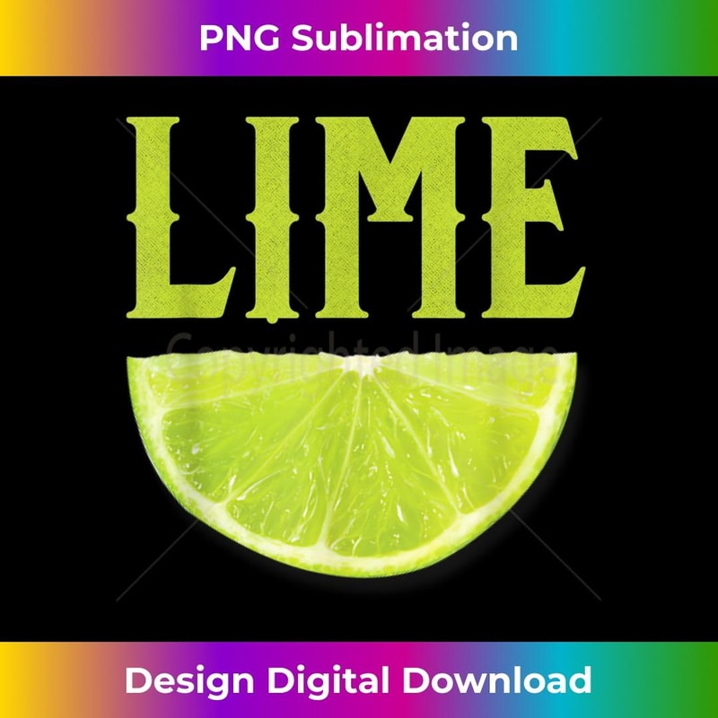 Lime Wedge Halloween Group Matching Costume DIY Last Minute - Decorative Sublimation PNG File