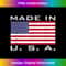 BORN & RAISED IN USA FLAG AMERICAN MADE BRED AMERICA - High-Quality PNG Sublimation Download