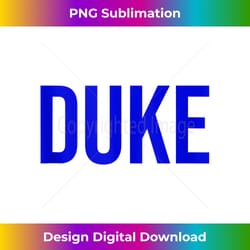 duke tank top - signature sublimation png file