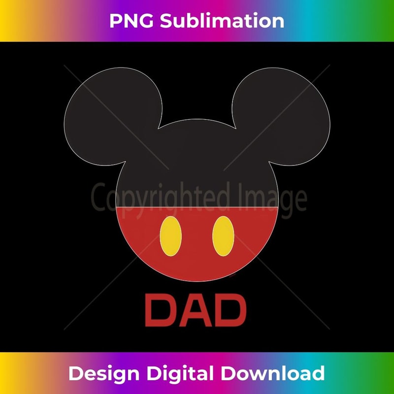 Disney Mickey Mouse Icon Shorts Dad Birthday Fatheru2019s Day - High-Quality PNG Sublimation Download