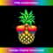 Pineapple Summer Beach Aloha - PNG Transparent Digital Download File for Sublimation