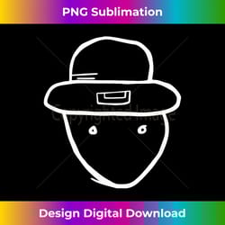 amateur leprechaun sketch mobile alabama st patrick's day - digital sublimation download file
