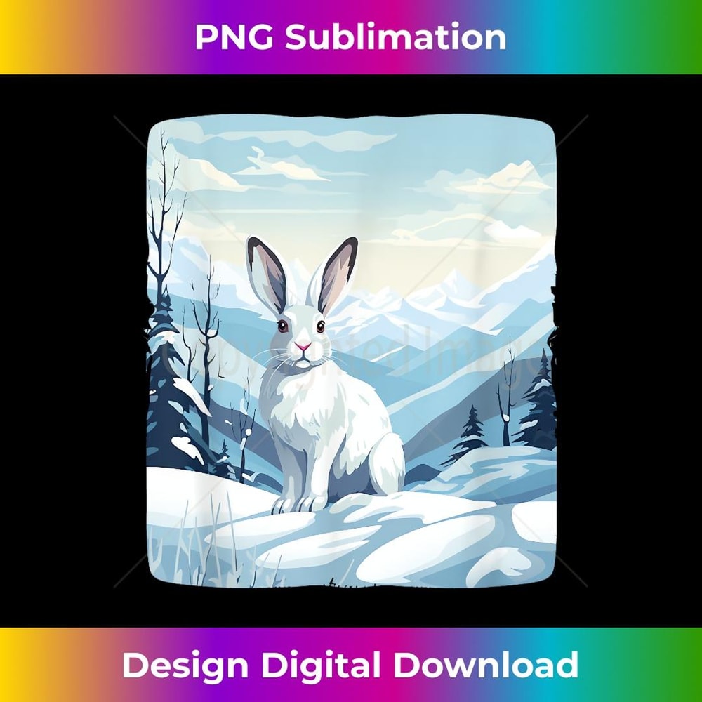Cool Snow Mountains with Rabbit Animals for Snowshoe Rabbit | Inspire ...