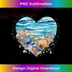 snail shell kawaii starfish beach seashell hearts vintage 1 - high-quality png sublimation download