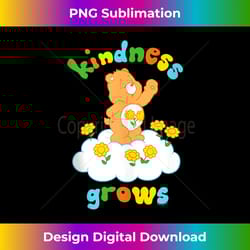 care bears friend bear kindness grows cute rainbow text - png transparent sublimation file