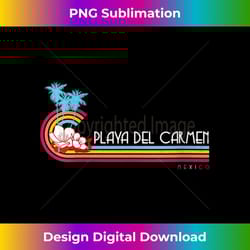 s summer vacation vintage mexico playa del carmen beach 1 - retro png sublimation digital download