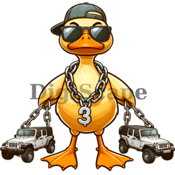 jeeps and ducks - 3 wall decor design printable png t-shirts mug