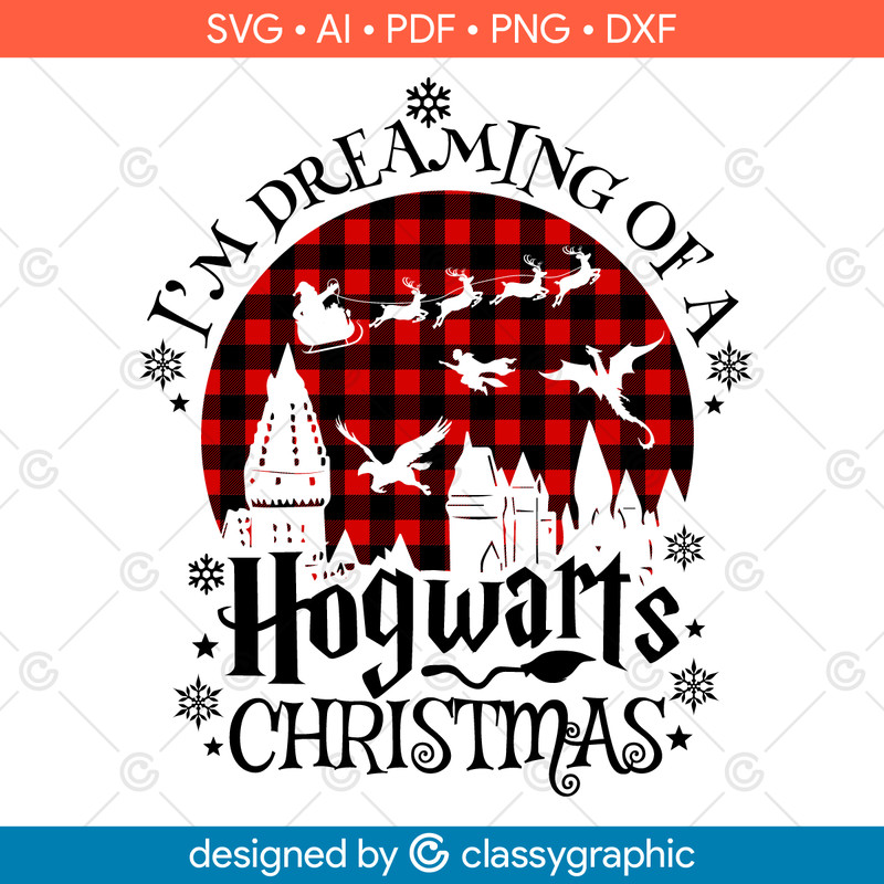 I’m Dreaming Of A Hogwarts Christmas buffalo check_IU.png