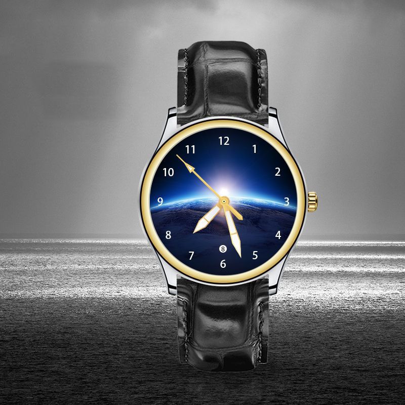 Custom Photo Watch Personalized Picture Watch Fashionable Leather Waterproof Quartz Watch Commemor 2