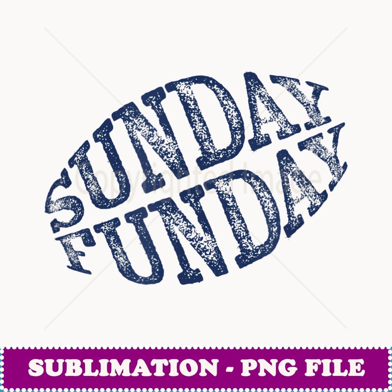 Sunday Funday T Vintage Dallas Football - Modern Sublimation PNG File