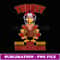 Thanksgiving Turkey And Touchdowns Football - Signature Sublimation PNG File
