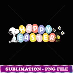 peanuts happy easter snoopy woodstock - stylish sublimation digital download