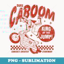 disney pixar toy story 4 duke caboom outline sketch - png sublimation digital download