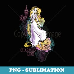 disney tangled rapunzel charmed life - vintage sublimation png download