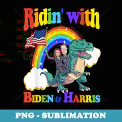 joe biden kamala harris toddler dinosaur rex - signature sublimation png file