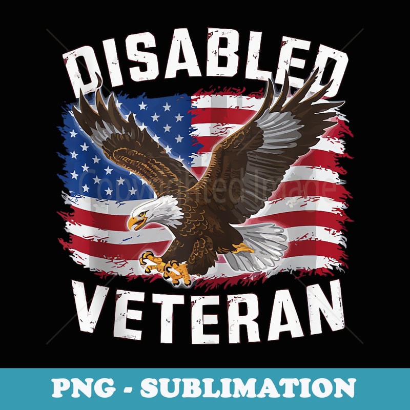 Disabled Veteran Handicap Military Soldier Veterans Day - Artistic Sublimation Digital File