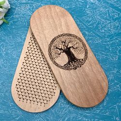 lightweight sadhu board, gift for meditation, sadhu with nails for foot massage, gifts for yoga, board with nails