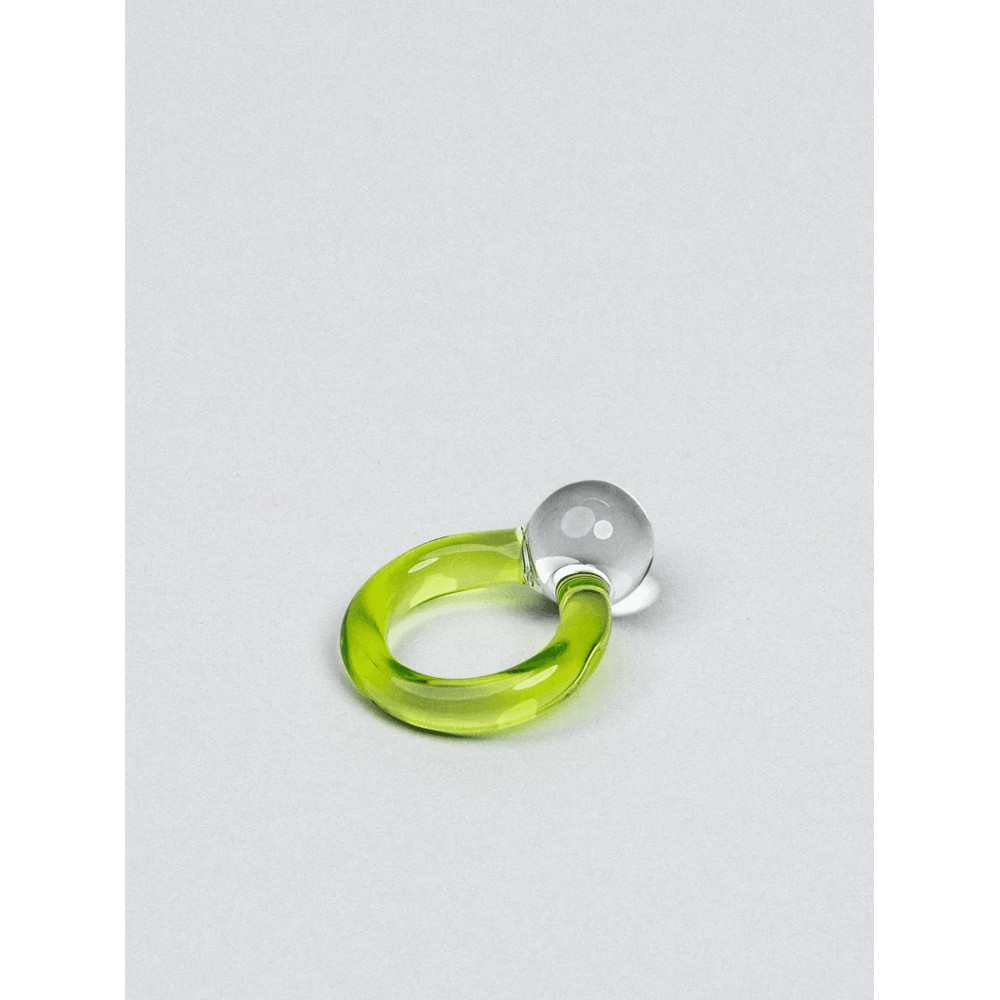 Lime Orb Ring 0