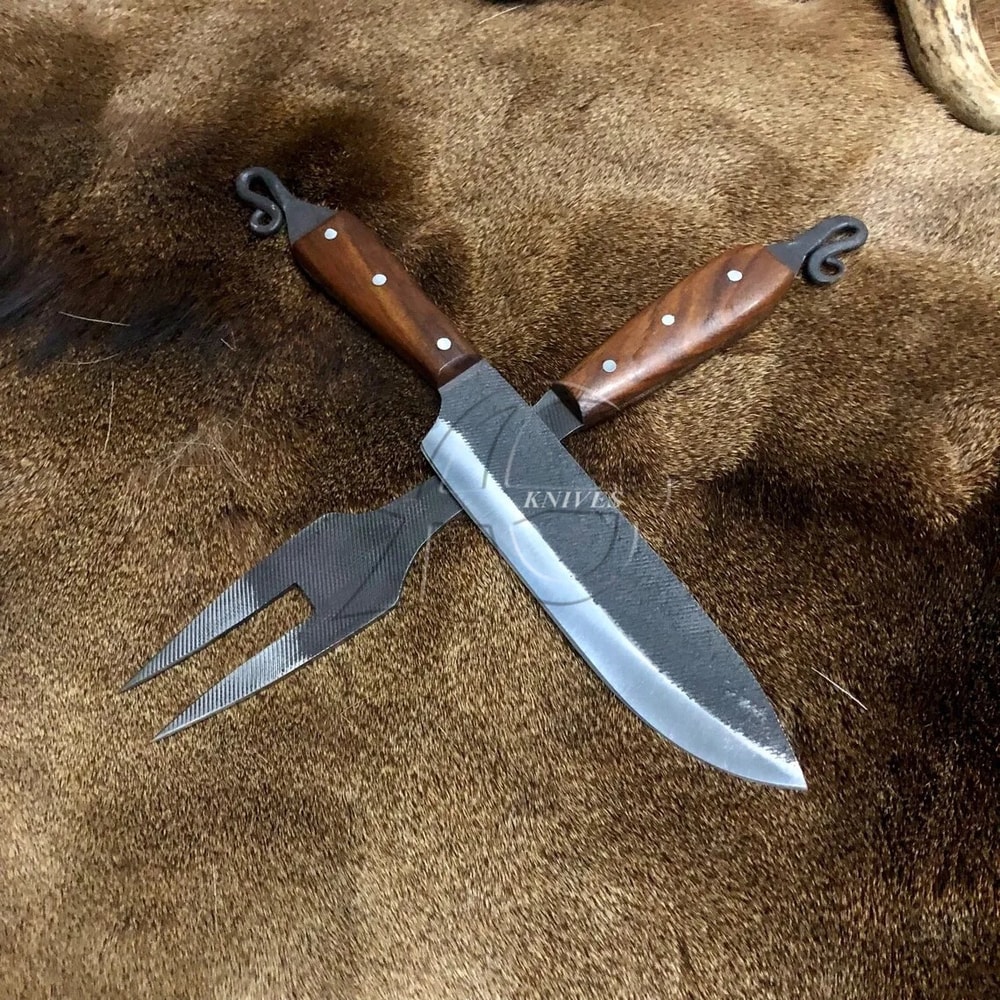 Carving Set Knife Fork 1