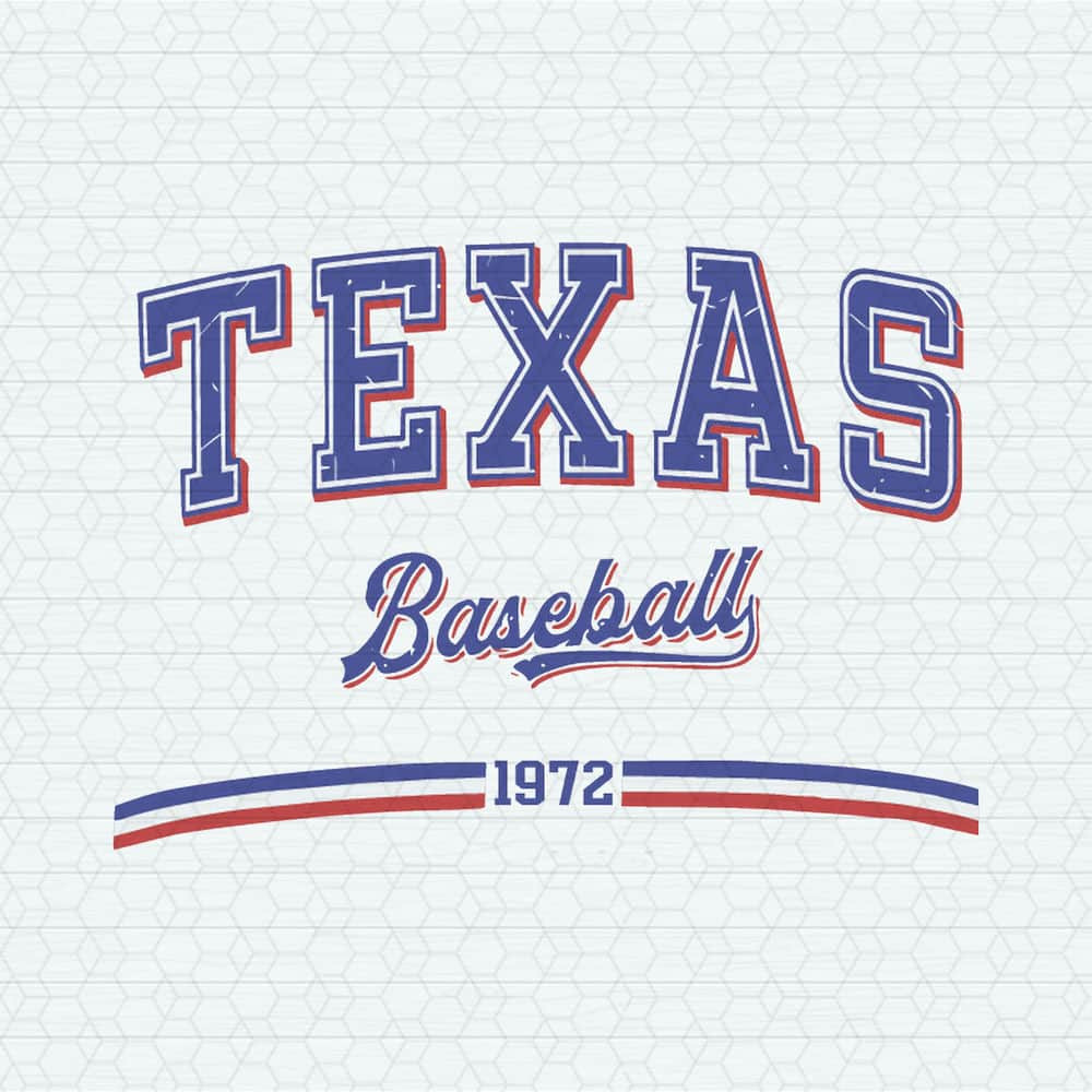 Vintage Texas Baseball 1972 MLB Team SVG.jpeg