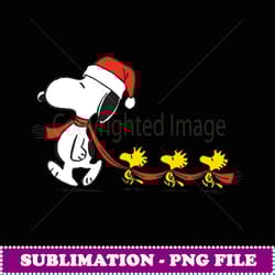 peanuts snoopy and woodstock holiday - exclusive png sublimation download