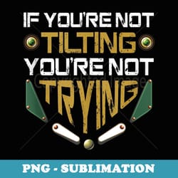 pinball funny retro vintage arcade game machine lover - high-resolution png sublimation file