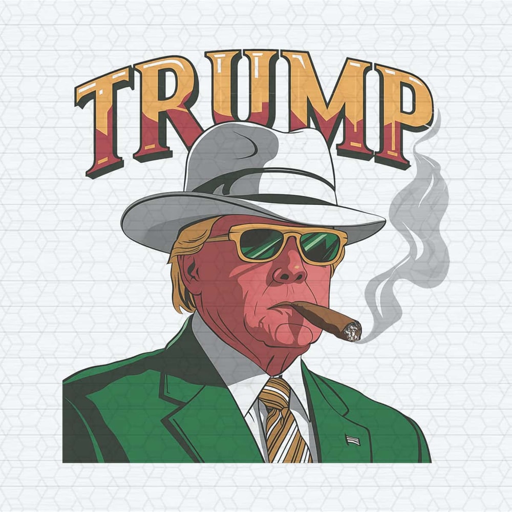 Cowboy Western Make America Great Donald Daddy Edgy Png, Trending Trump 2024 PNG.jpg
