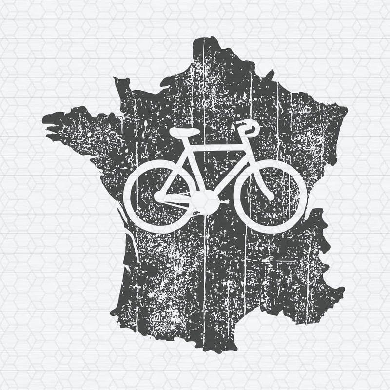 Tour De France Weathered Bike Silhouette SVG.jpg