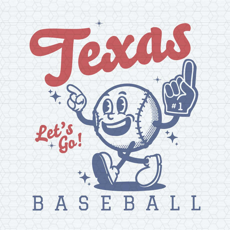 Retro MLB Let's Go Texas Baseball SVG.jpg