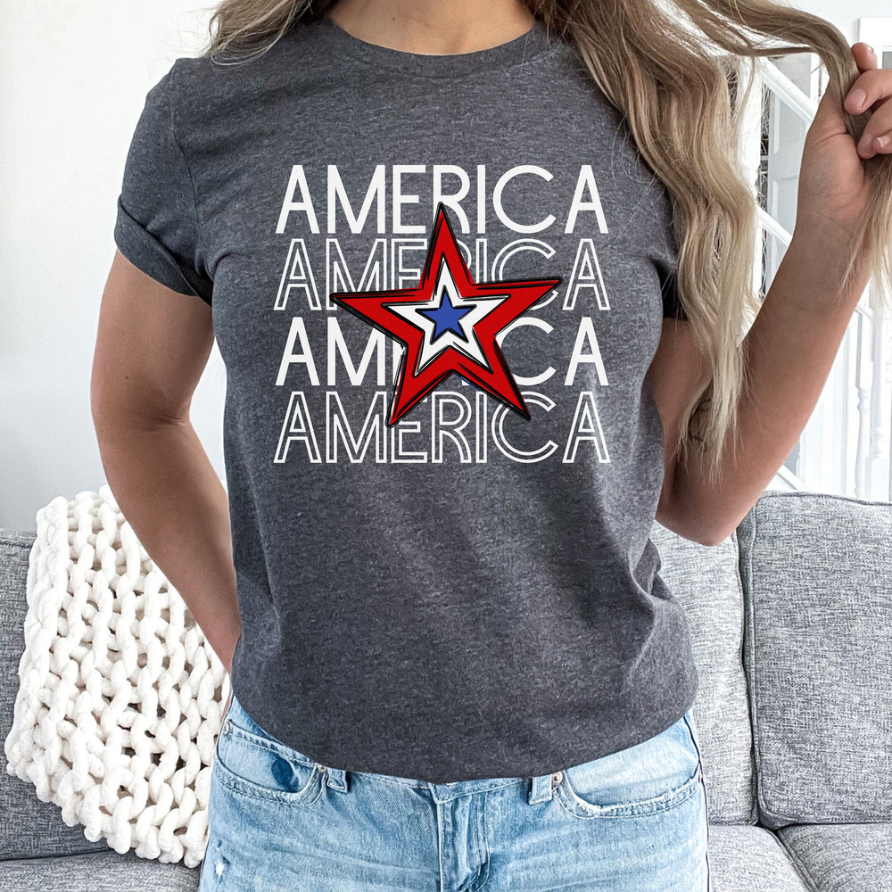 4th July Shirt Womens America 4th of July Shirt Fourth of July Shirt Cute Memorial Day Patriotic Shirt Womens USA 4th of July Shirt 9.jpg