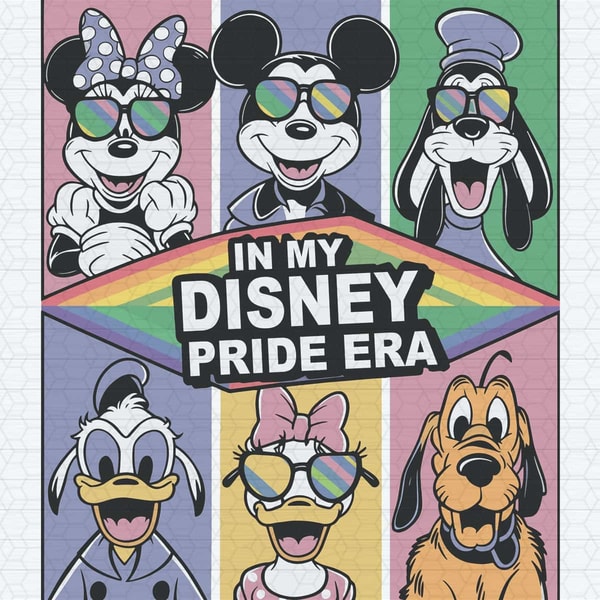 Retro In My Disney Pride Era LGBT Month SVG | Inspire Uplift
