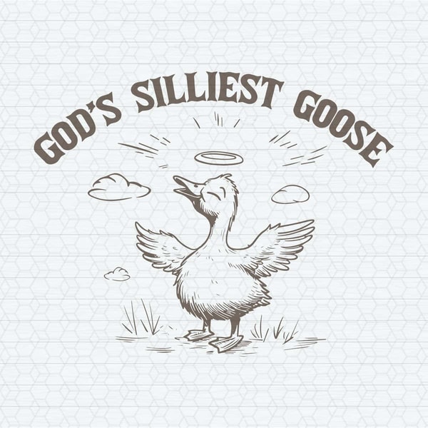 Vintage Gods Silliest Goose Angel SVG.jpg