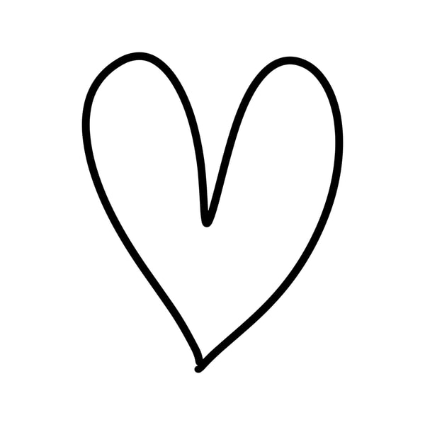 Heart Svg Bundle, Heart Svg, Hand Drawn Heart svg, Open Hear | Inspire ...