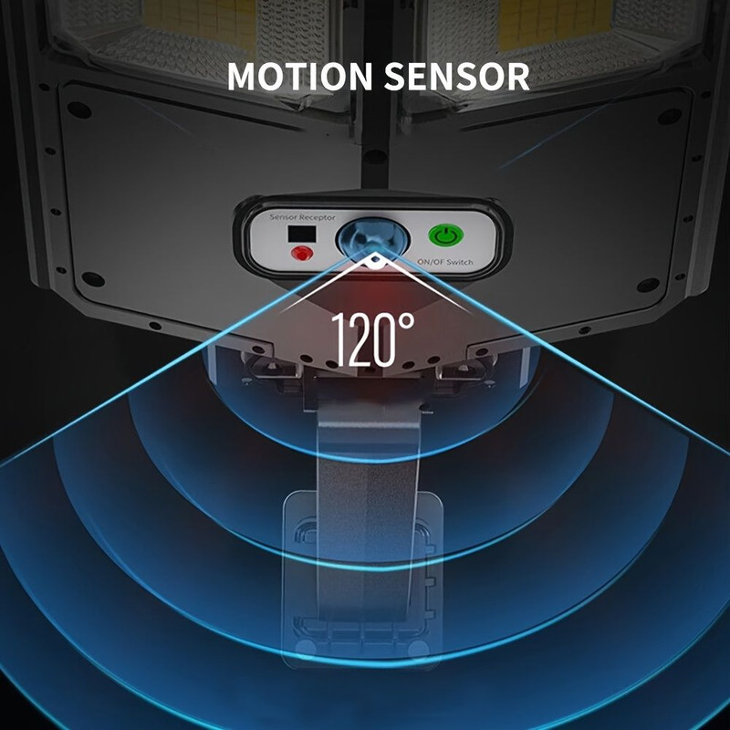 NEW 30000W LED Strong Light Street Lamp Induction Street Light Solar Garden Outdoor Lighting Waterp 7